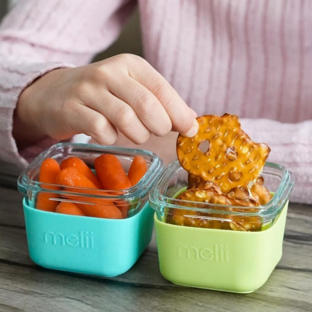 Melii - Glazen snackdoosjes - 3 stuks