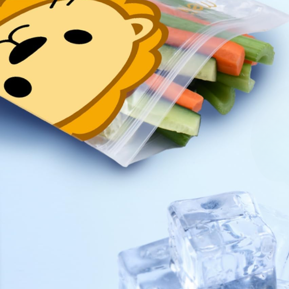 Melii - Herbruikbare lunchzakjes - 4 stuks