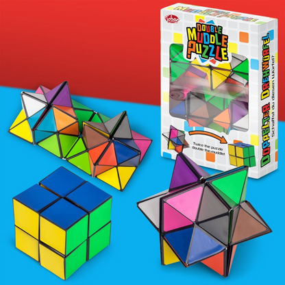 Rubiks puzzel dubbel