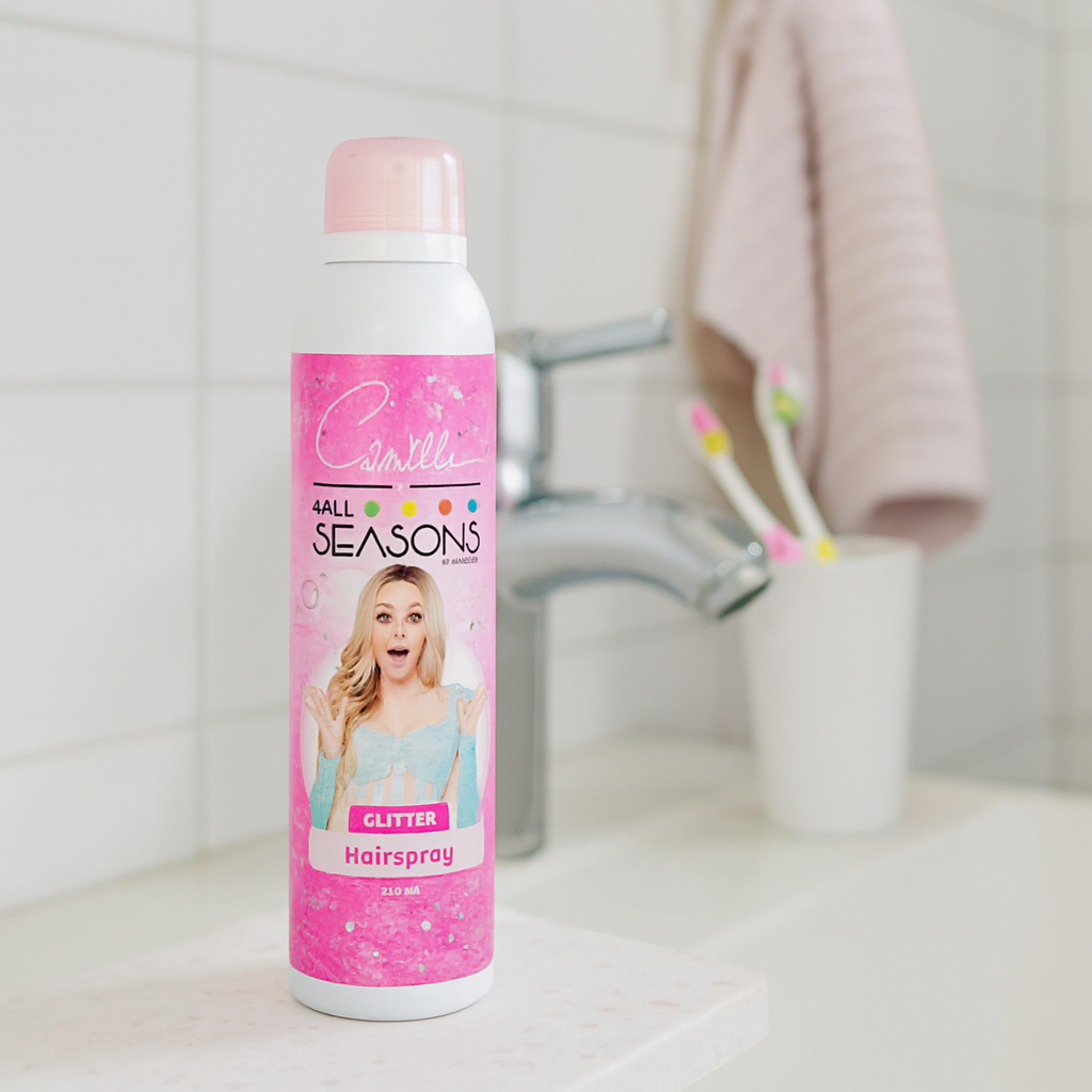 2+2 GRATIS - 4AllSeasons Camille - Glitter hairspray 250ml