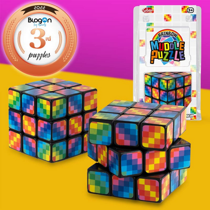 Rubiks puzzel Rainbow
