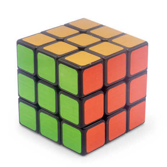 Rubiks puzzel Metallic