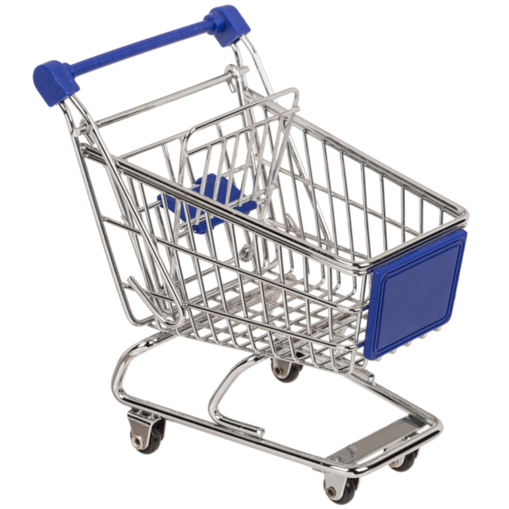 Mini boodschappenkarretje