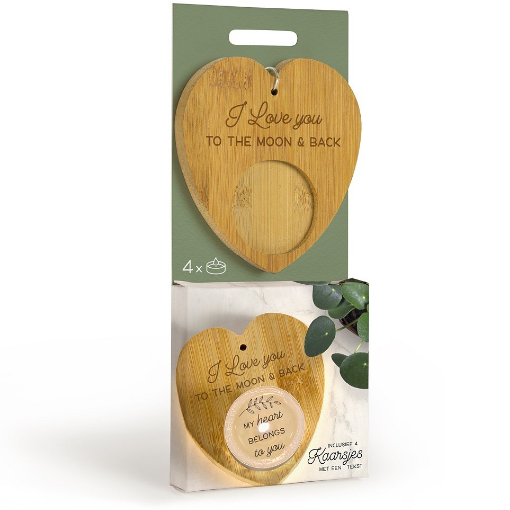 Verrassingskaarsje met houder