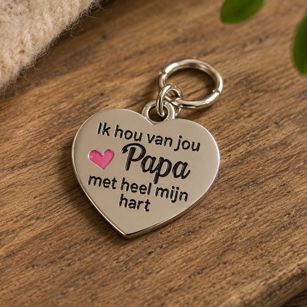Bedeltje - Ik hou van jou papa met heel mijn hart