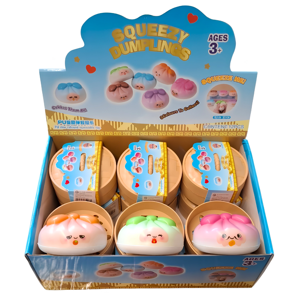 Mystery Squishy dumpling Fidget - PU Foam Slow Rising (8,5cm)