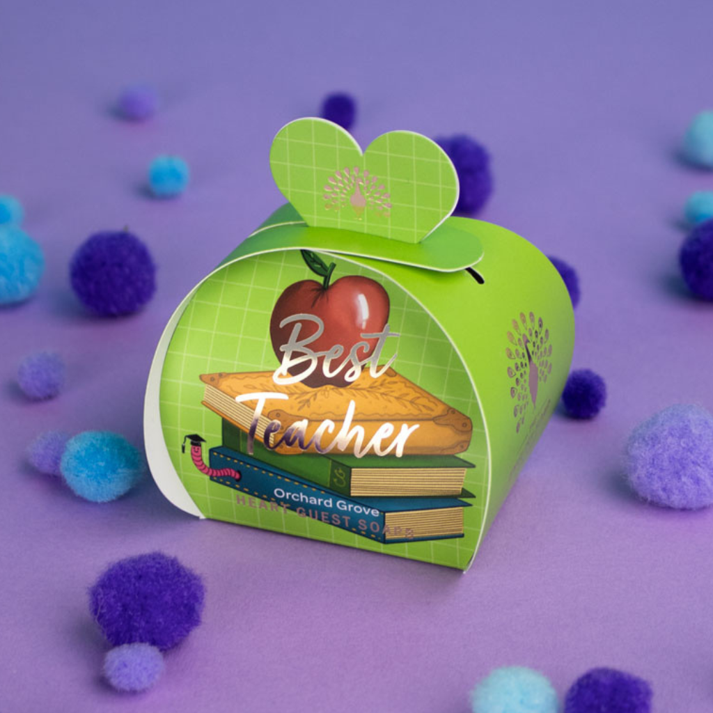 English soap geschenkverpakking - Best Teacher 3x20 gram
