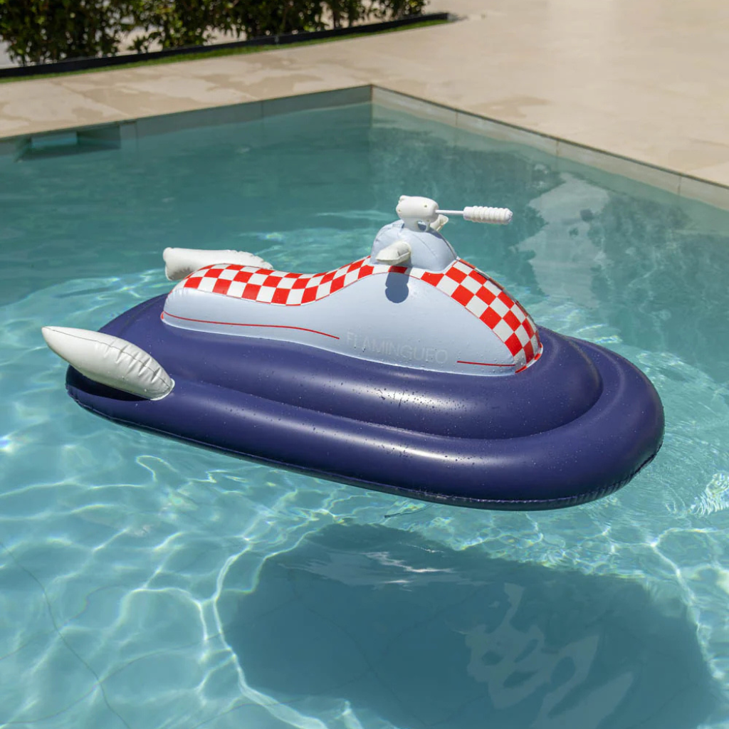 Zwembad Jetski Floatie met waterpistool
