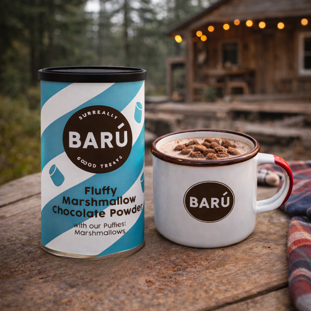 BARÚ Fluffy Marshmallow Chocolate poeder 250 gram