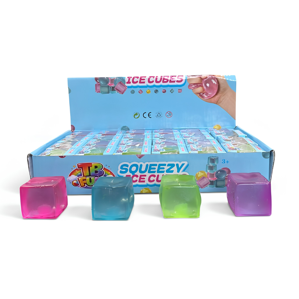 Squishy cube fidget small