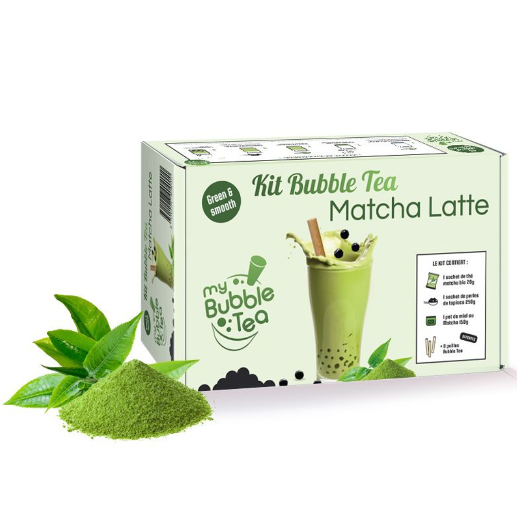 Bubble tea kit - Matcha Latte
