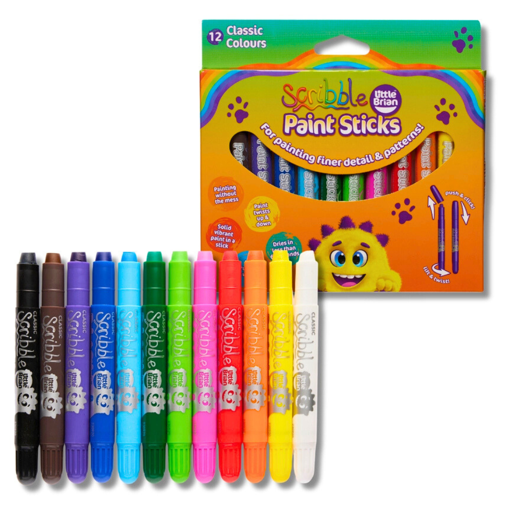 Little Brian Paint Sticks - Dikke en dunne punt