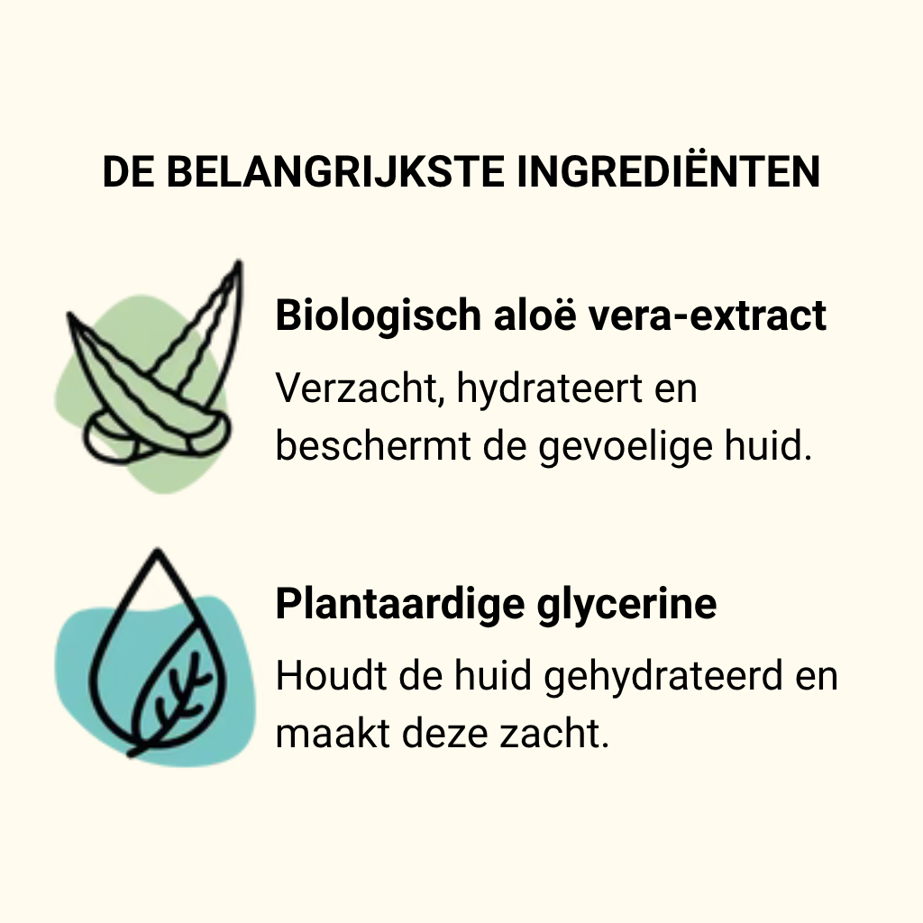 Biologische aloë vera gel voor gezicht & lichaam (200ml)