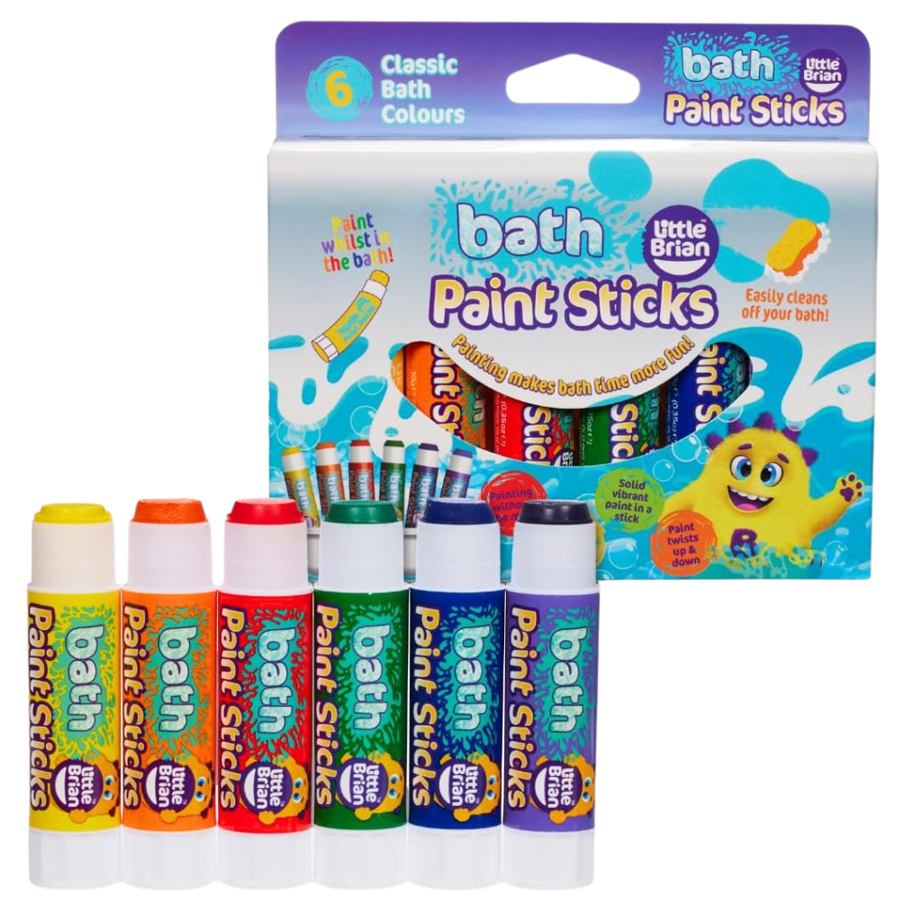 Little Brian Paint Sticks voor in bad
