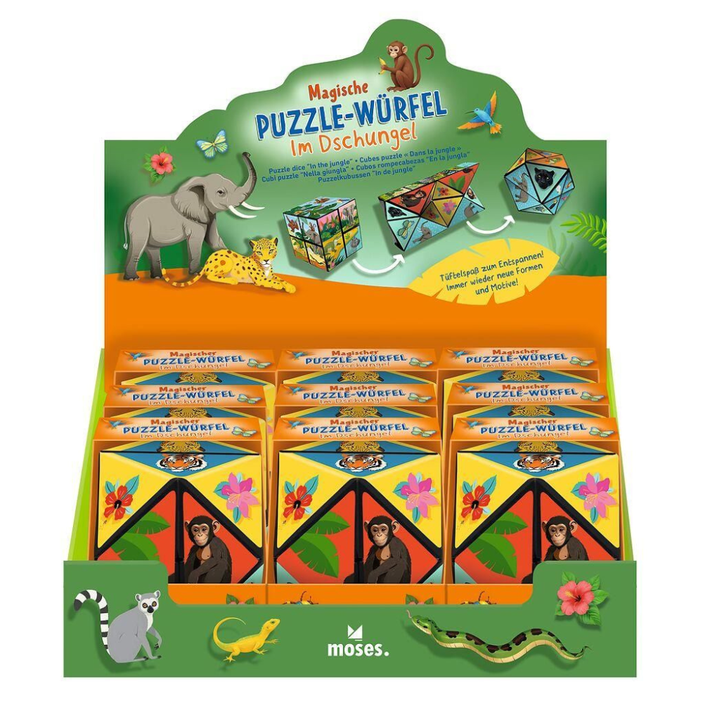 Magische kubus - In de jungle