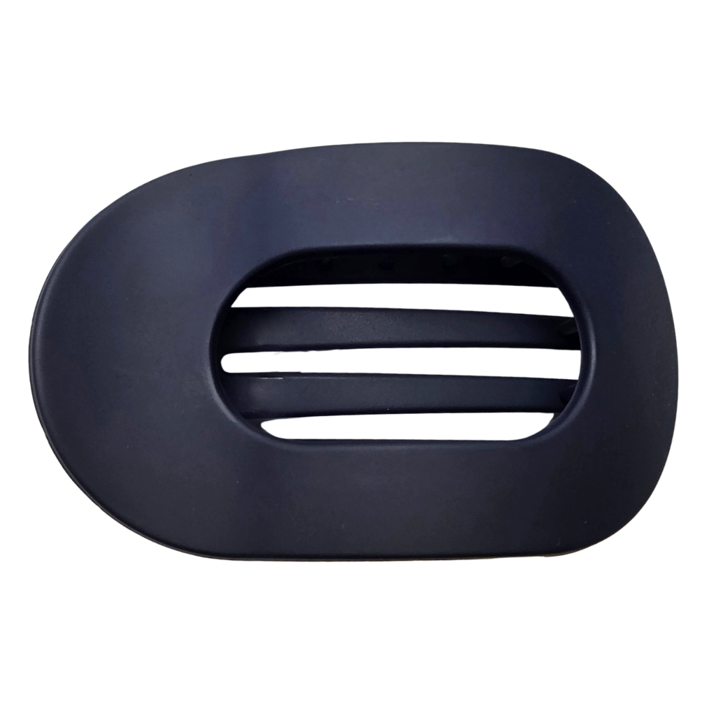 Haarclip plat in effen kleuren