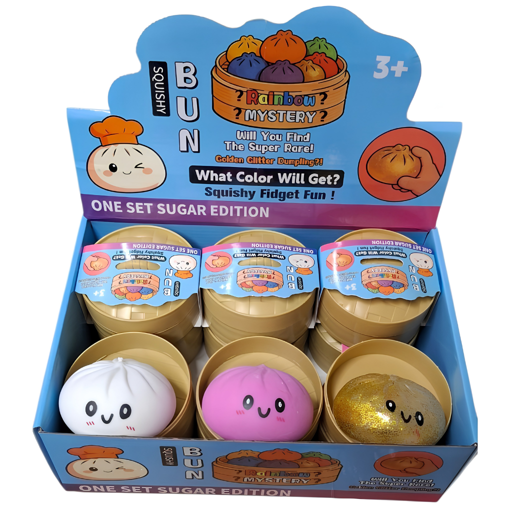 Mystery Squishy dumpling Fidget - Classic (8,5cm)