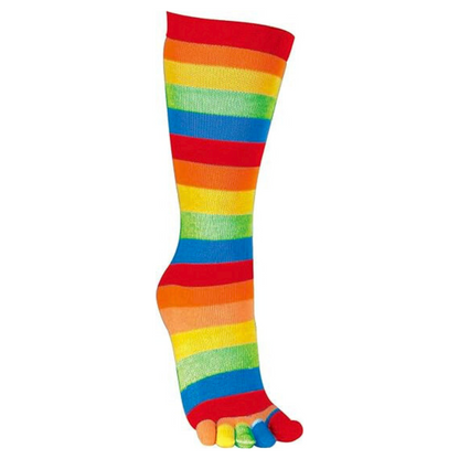Stripey Toe Socks