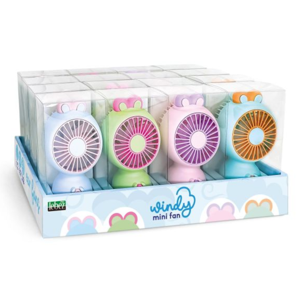 Draagbare mini ventilator USB konijntje