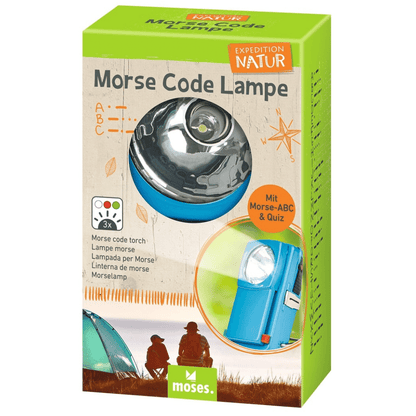 Morse code lamp