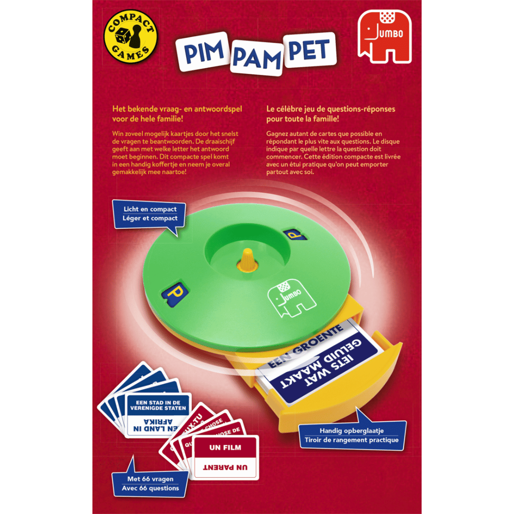 Magnetisch reisspel - Pim Pam Pet