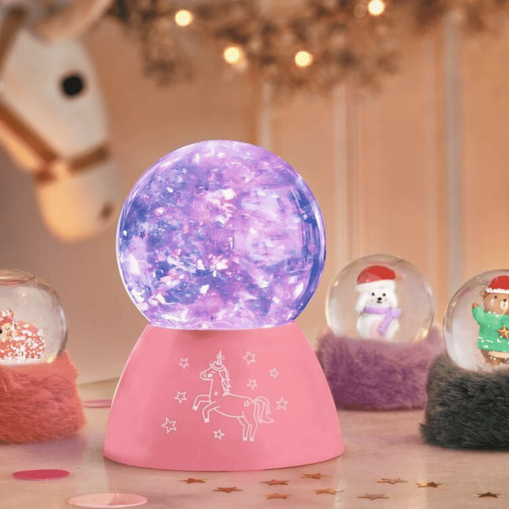 Magische LED Glitterlamp met timer