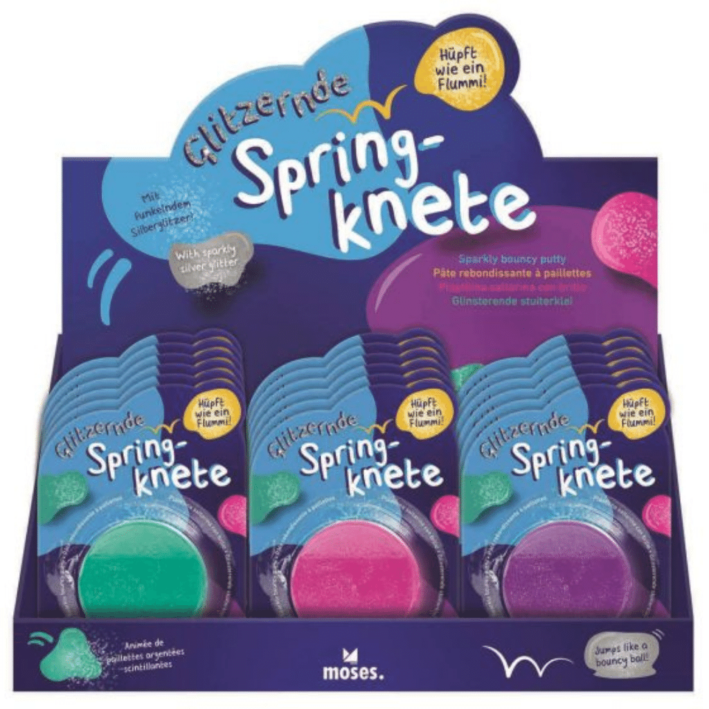 Glinsterende stuiterklei