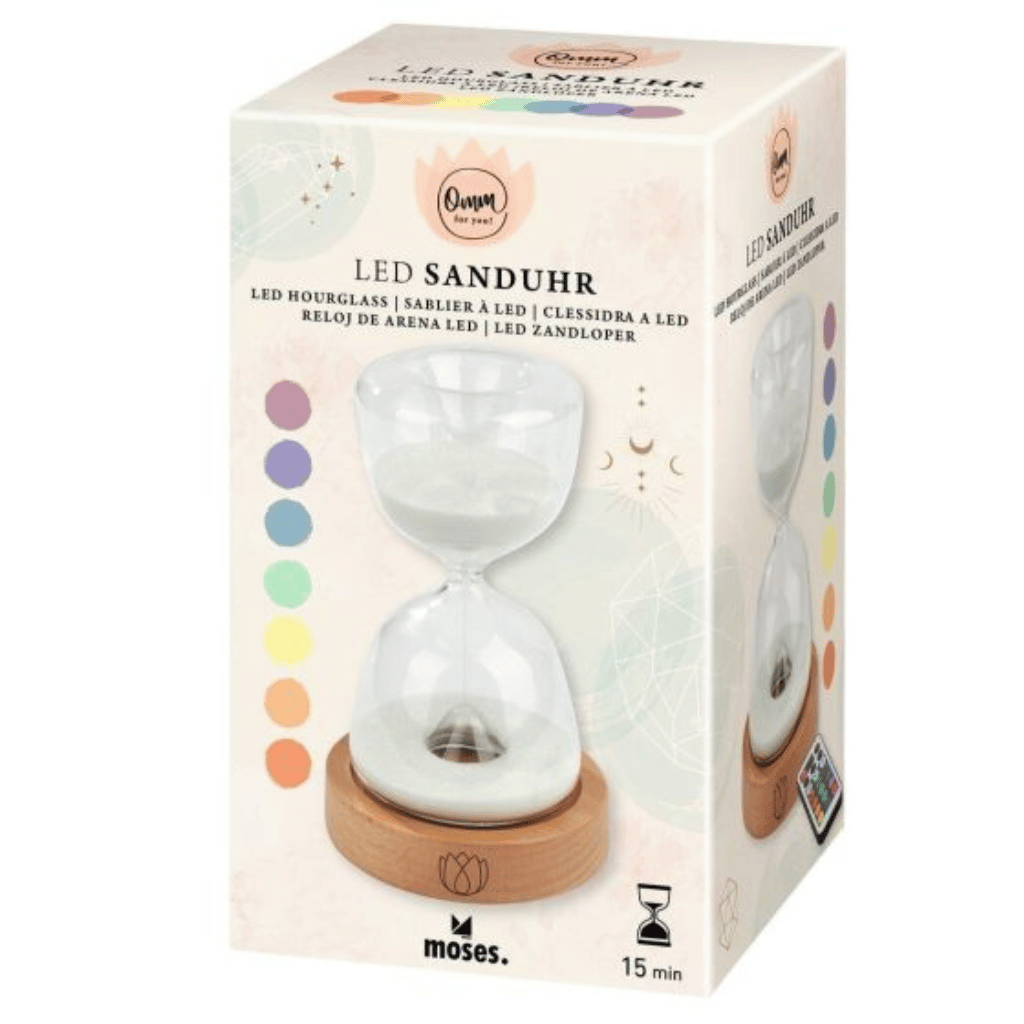 Omm for you - LED zandloper met timer