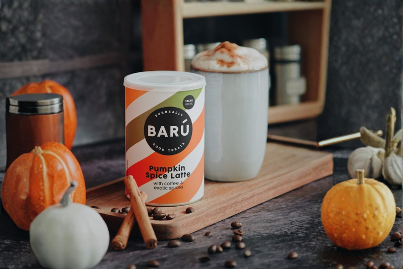 Top 3 recepten met de Pumpkin Spice Latte poeder van Baru.