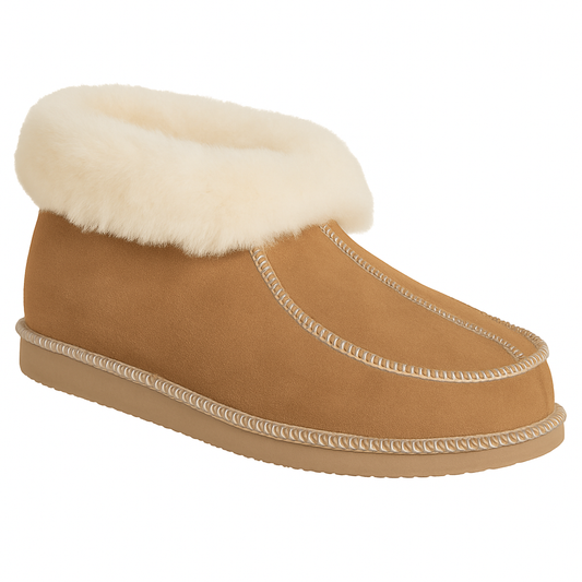Klassieke Lamsvacht Pantoffels - Dames - Camel