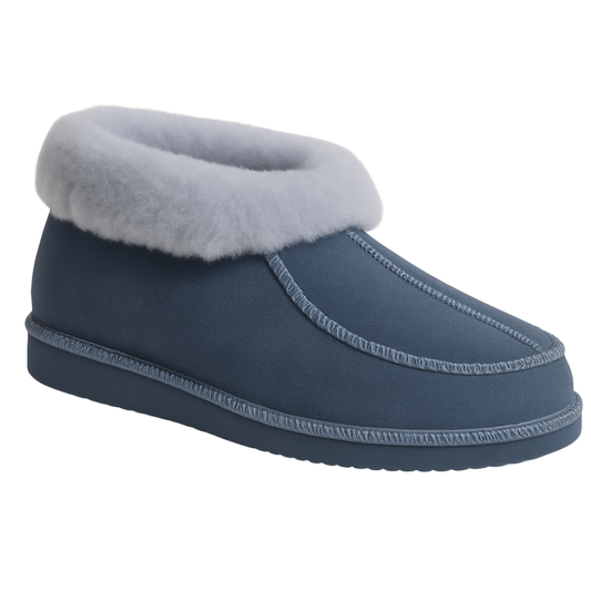 Klassieke Lamsvacht Pantoffels - Dames - Grijs