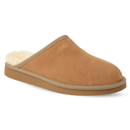 Instap Lamsvacht Pantoffels - Heren - Camel