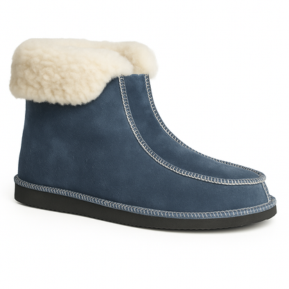 Hoge Lamsvacht Pantoffels - Grijs