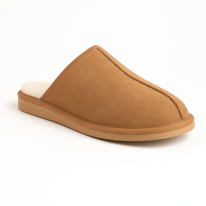 Lamsvacht Slippers - Jaki - Camel
