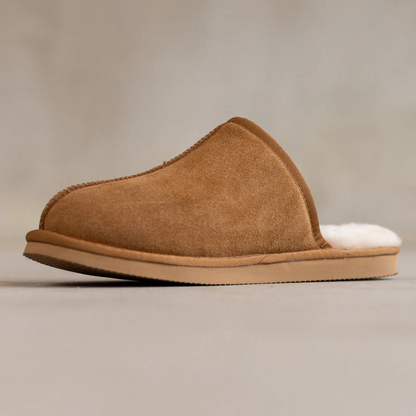Lamsvacht Slippers - Jaki - Camel
