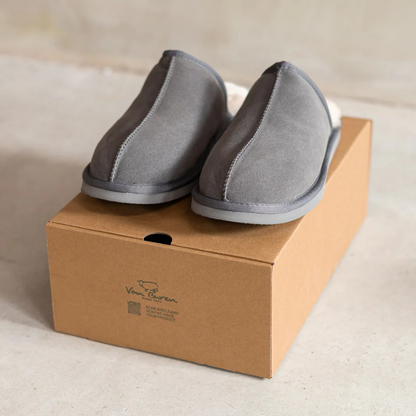 Lamsvacht Slippers - Jaki - Grijs