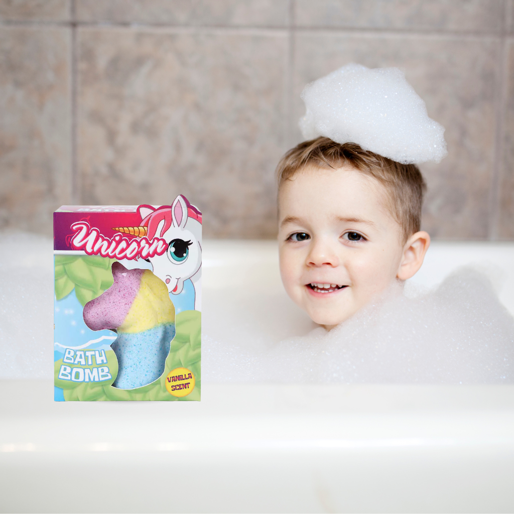 Unicorn bruisbal met Regenboogkleuren