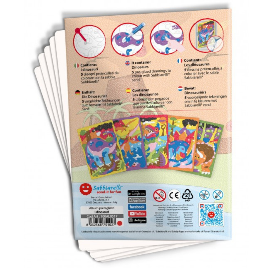 Zandschilderen - set tekeningen