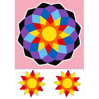 Zandschilderen - set tekeningen