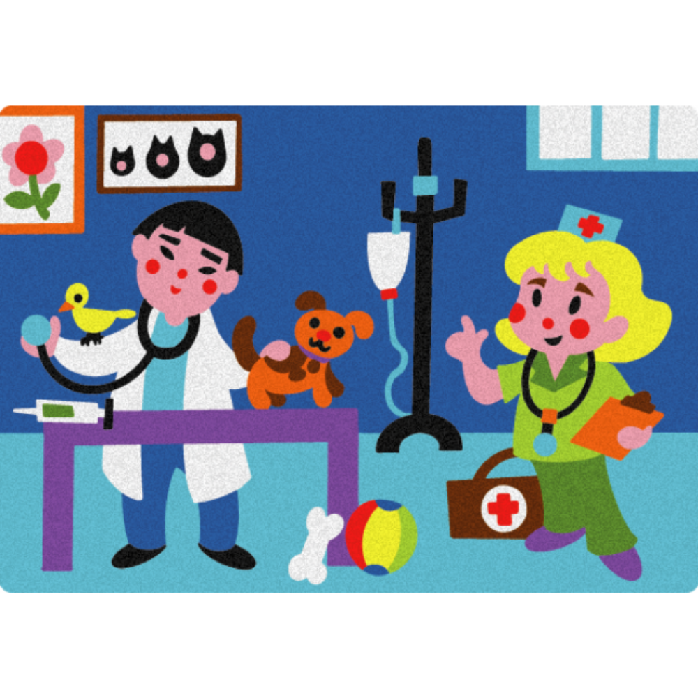 Zandschilderen - set tekeningen