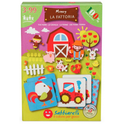 Zandschilderen boerderij memory