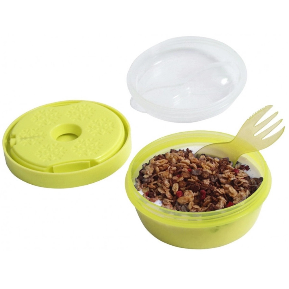 Snackbox met koelschijf