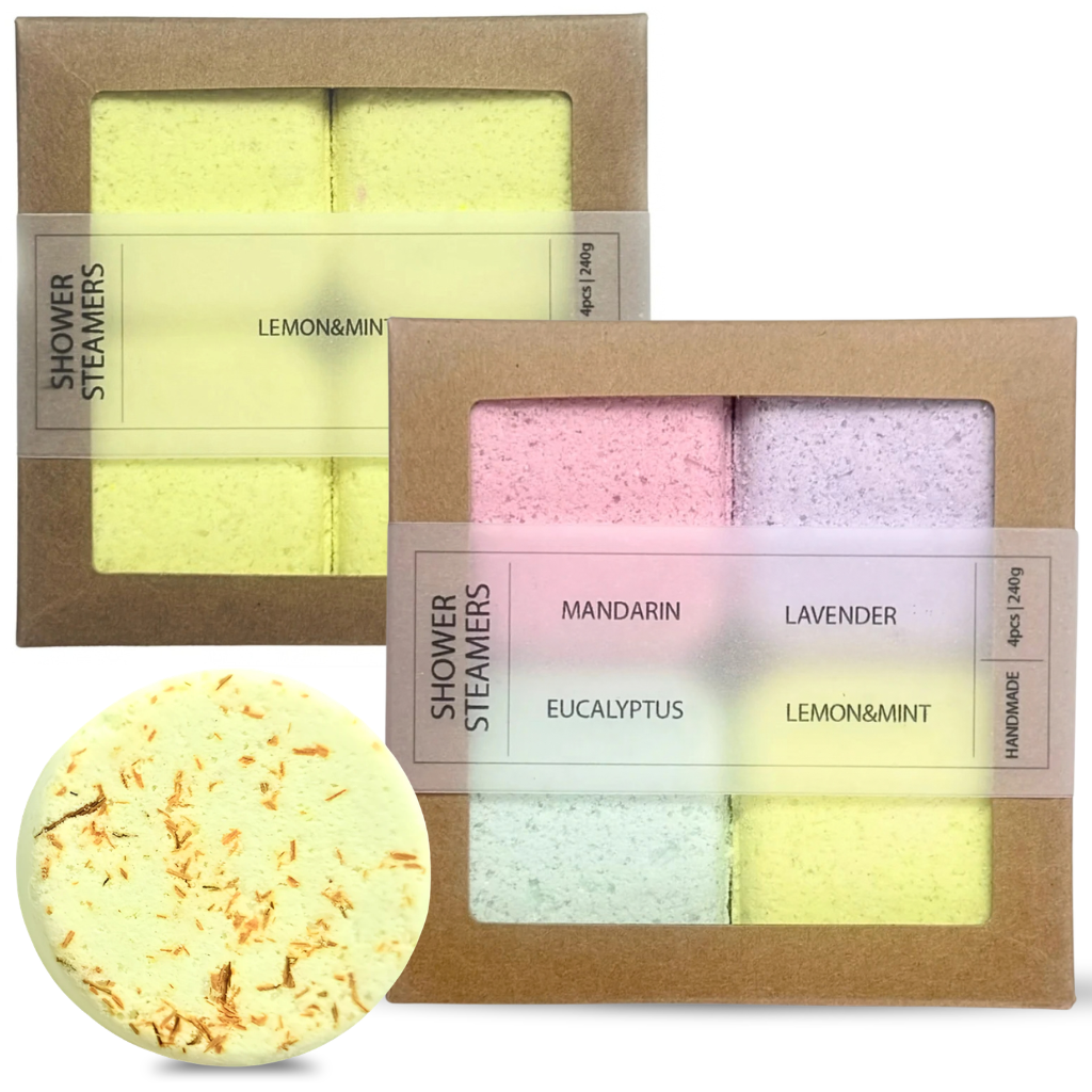 2x Shower steamers - Set van 4 + GRATIS Shower steamer