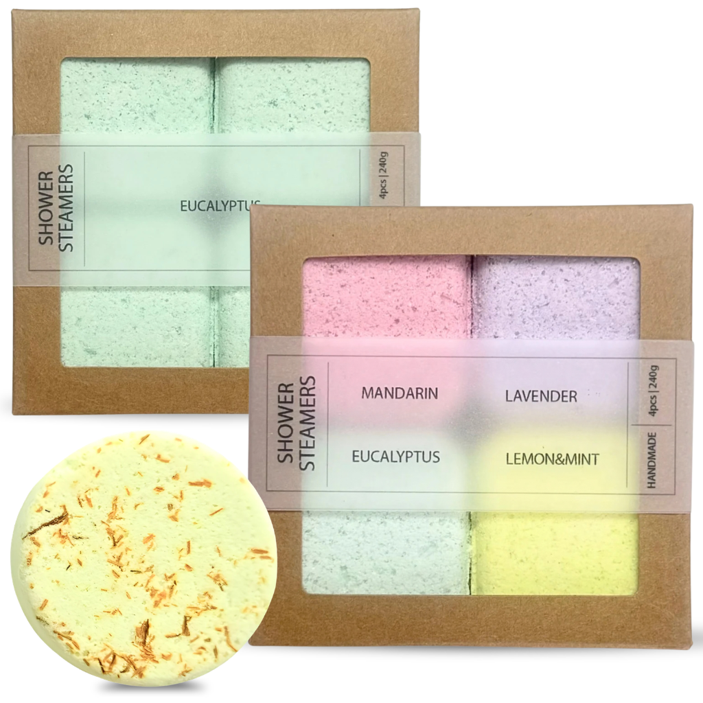 2x Shower steamers - Set van 4 + GRATIS Shower steamer