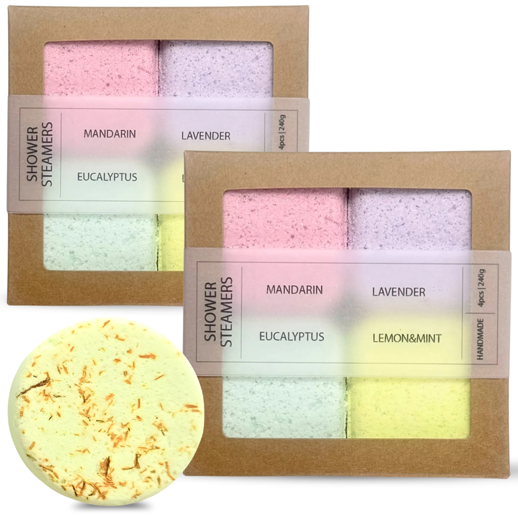 2x Shower steamers - Set van 4 + GRATIS Shower steamer