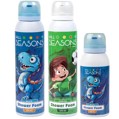2+1 GRATIS - 2x 4All Seasons Shower Foam 150 ml + 1x Shower Foam 100 ml GRATIS