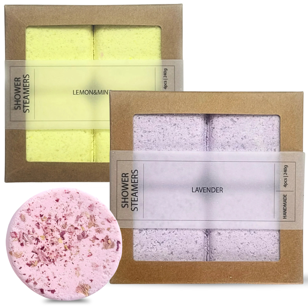 2x Shower steamers - Set van 4 + GRATIS Shower steamer