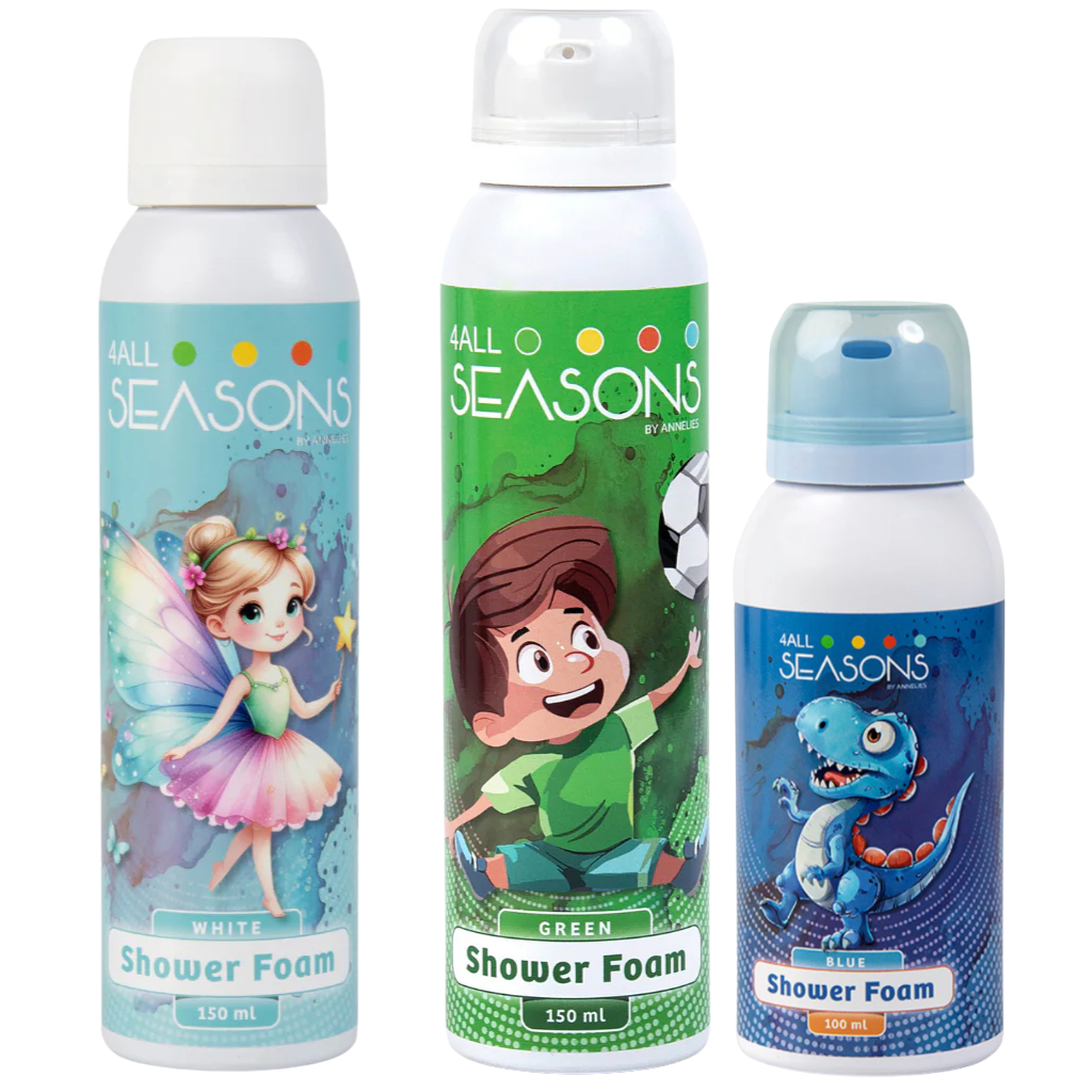 2+1 GRATIS - 2x 4All Seasons Shower Foam 150 ml + 1x Shower Foam 100 ml GRATIS