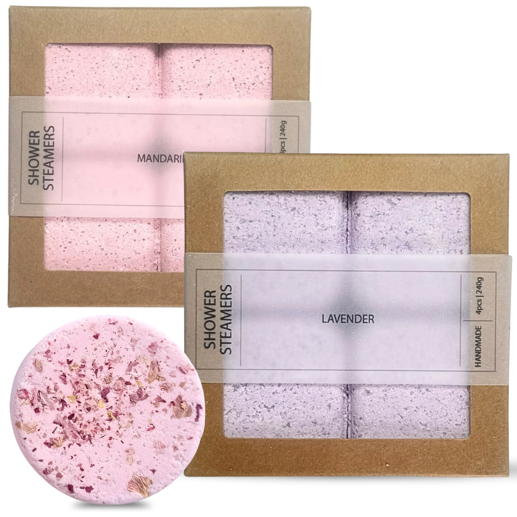2x Shower steamers - Set van 4 + GRATIS Shower steamer