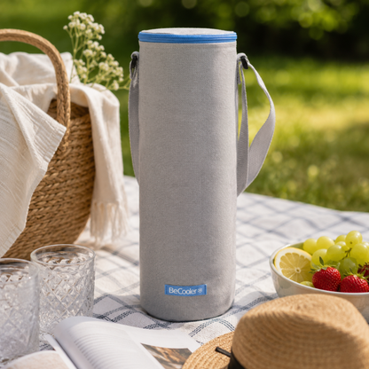 Becooler koeltas voor drinkfles met koelelement